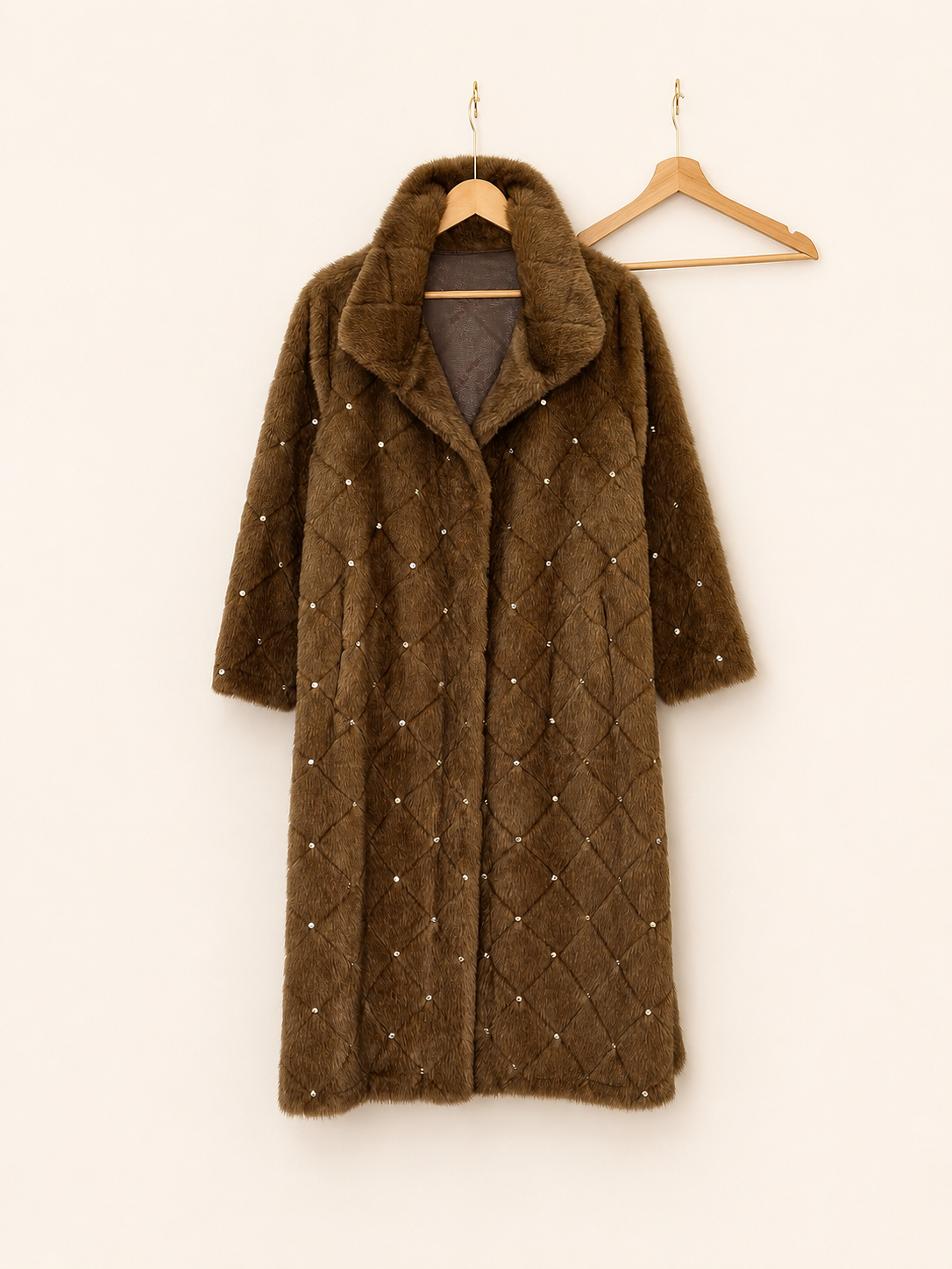 Luxury Faux Fur Coat