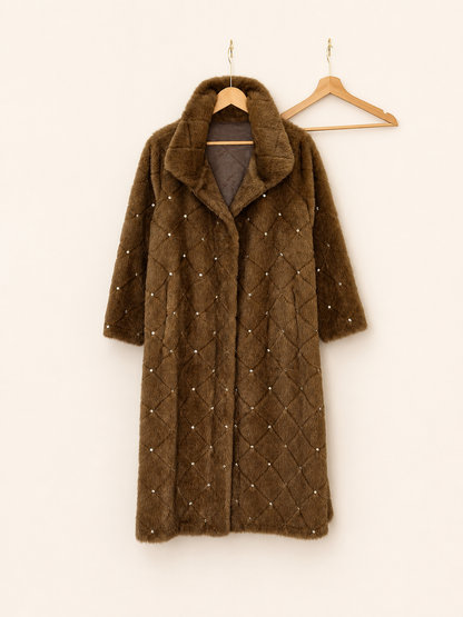 Luxury Faux Fur Coat