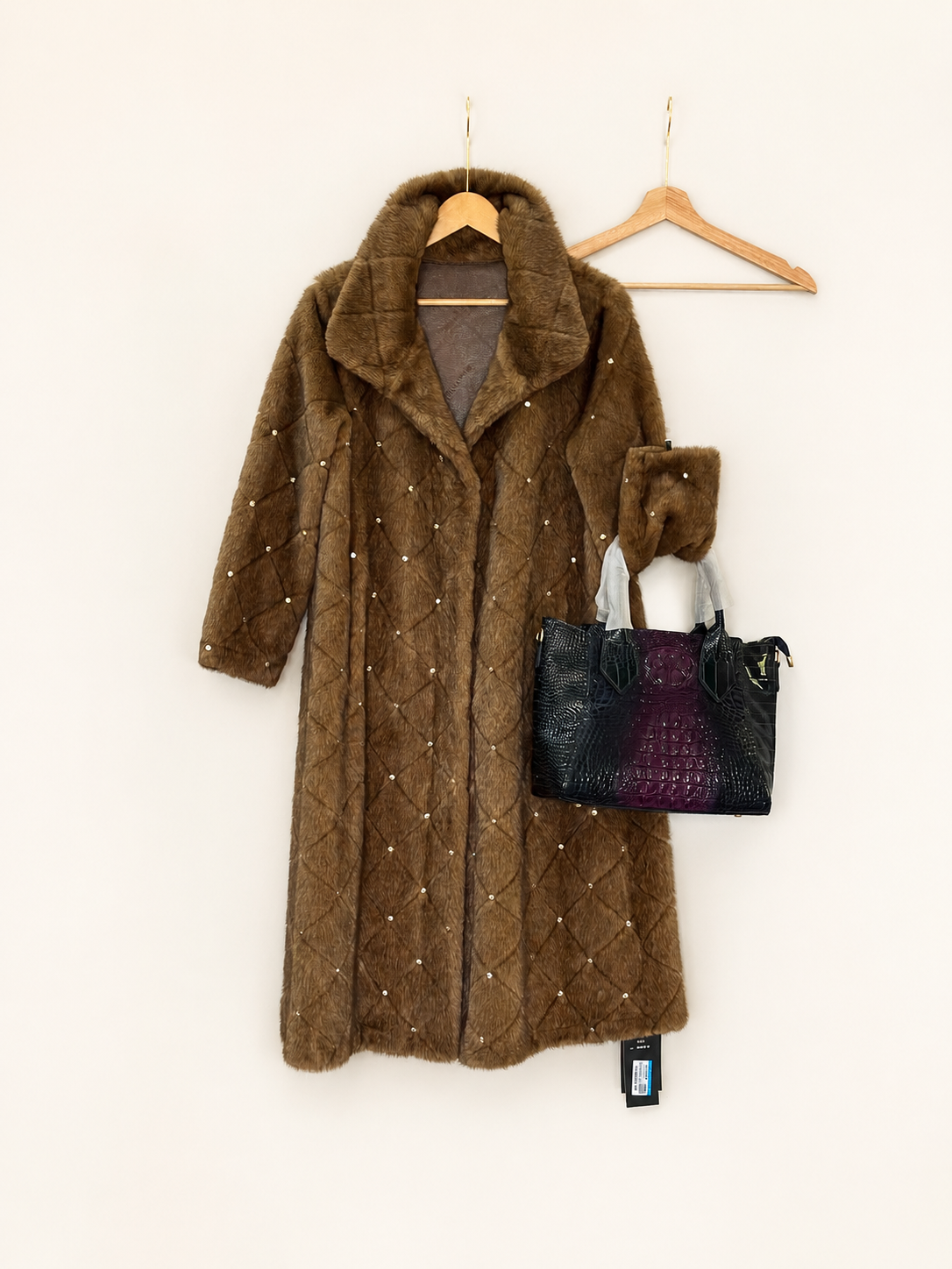 Luxury Faux Fur Coat