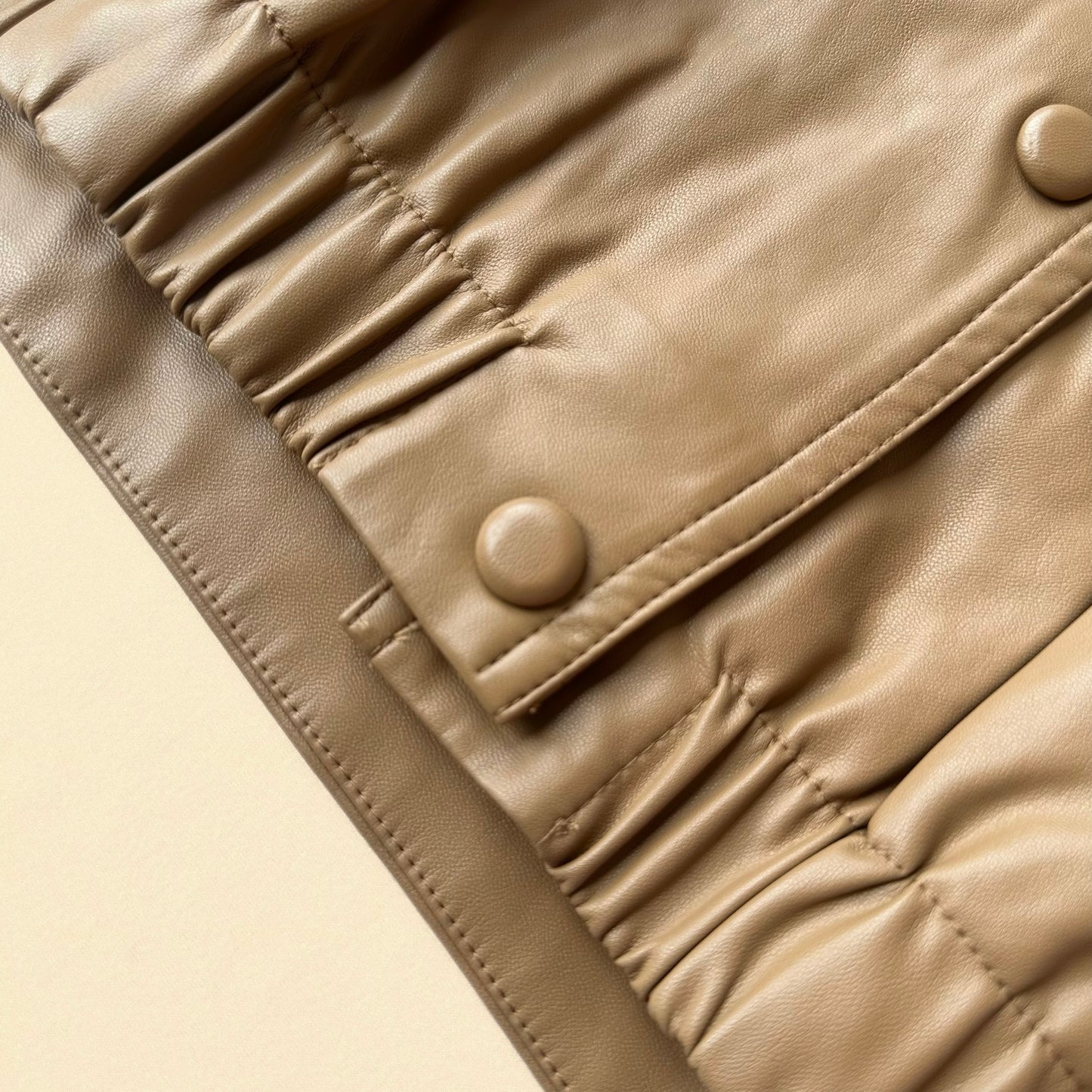 Classic Brown Genuine Leather Jacket