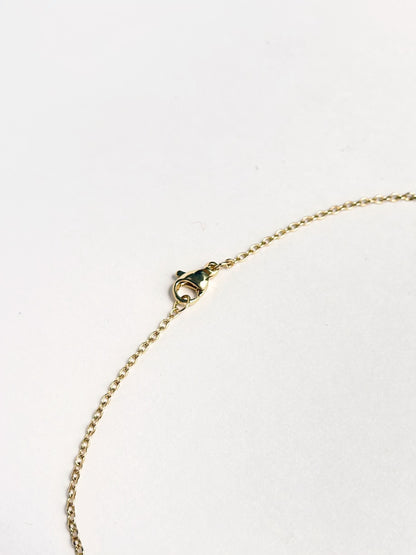 Iridescent Butterfly Charm Necklace