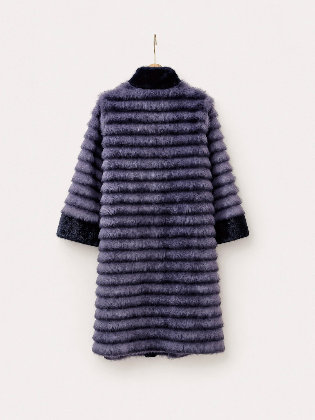 Lavender Faux Fur Coat