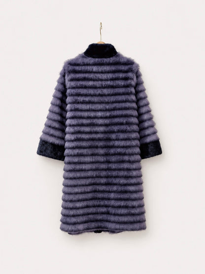 Lavender Faux Fur Coat
