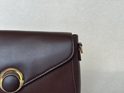 Daily Casual Shoulder Bag with Inner Pouch